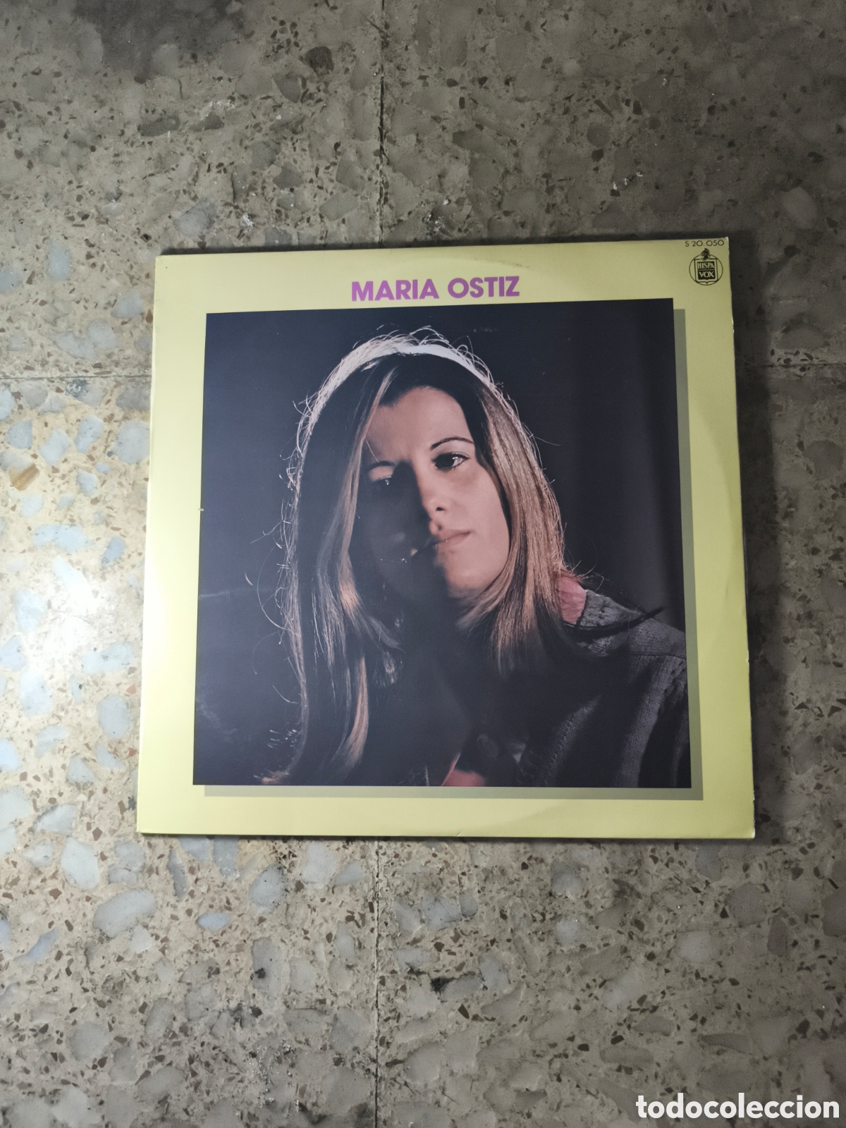 Discos de vinilo: Antiguo LP de Mar&iacute;a Ostiz