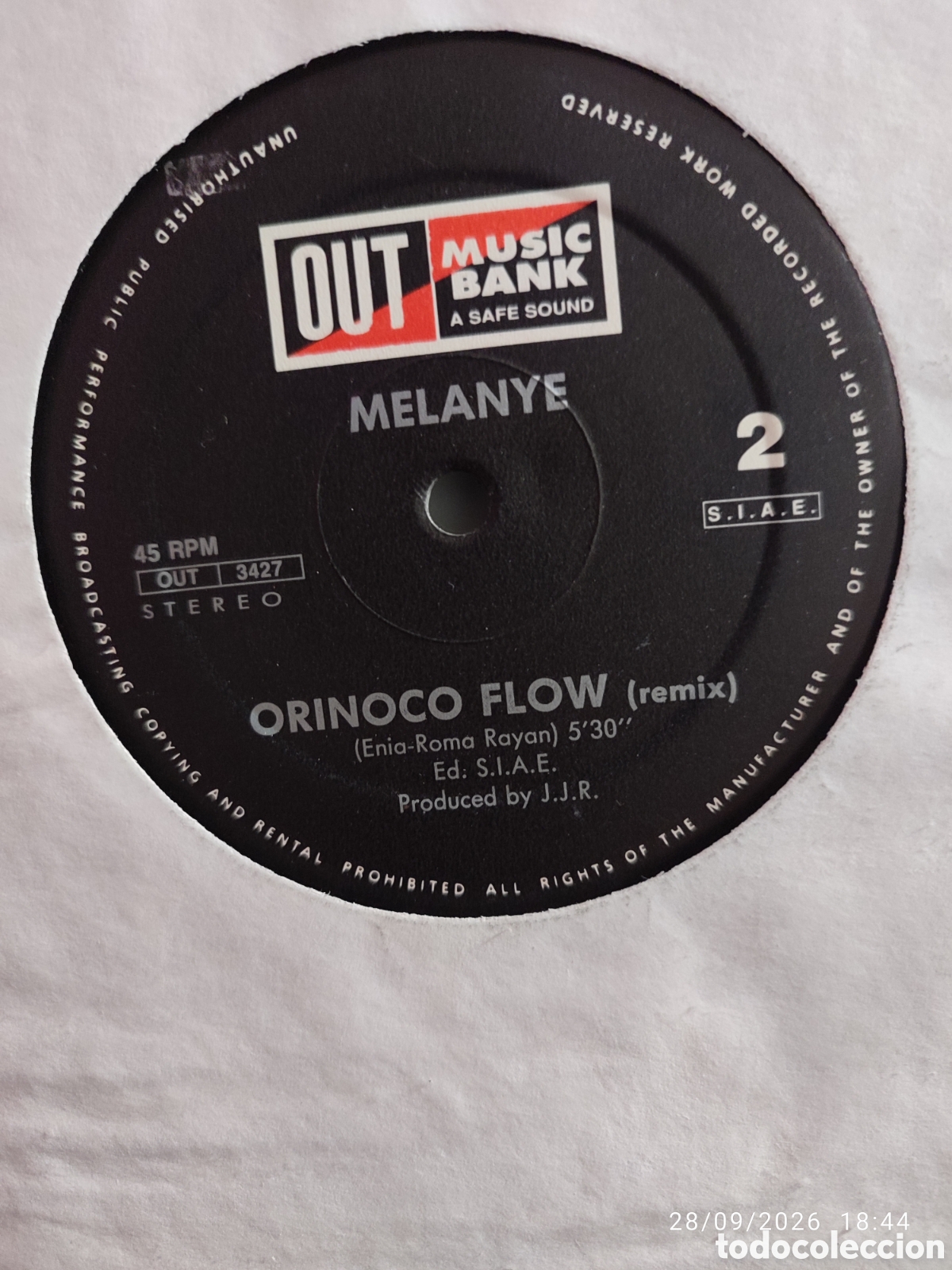 Discos de vinilo: Melanye &ndash; Orinoco Flow - Foto 2