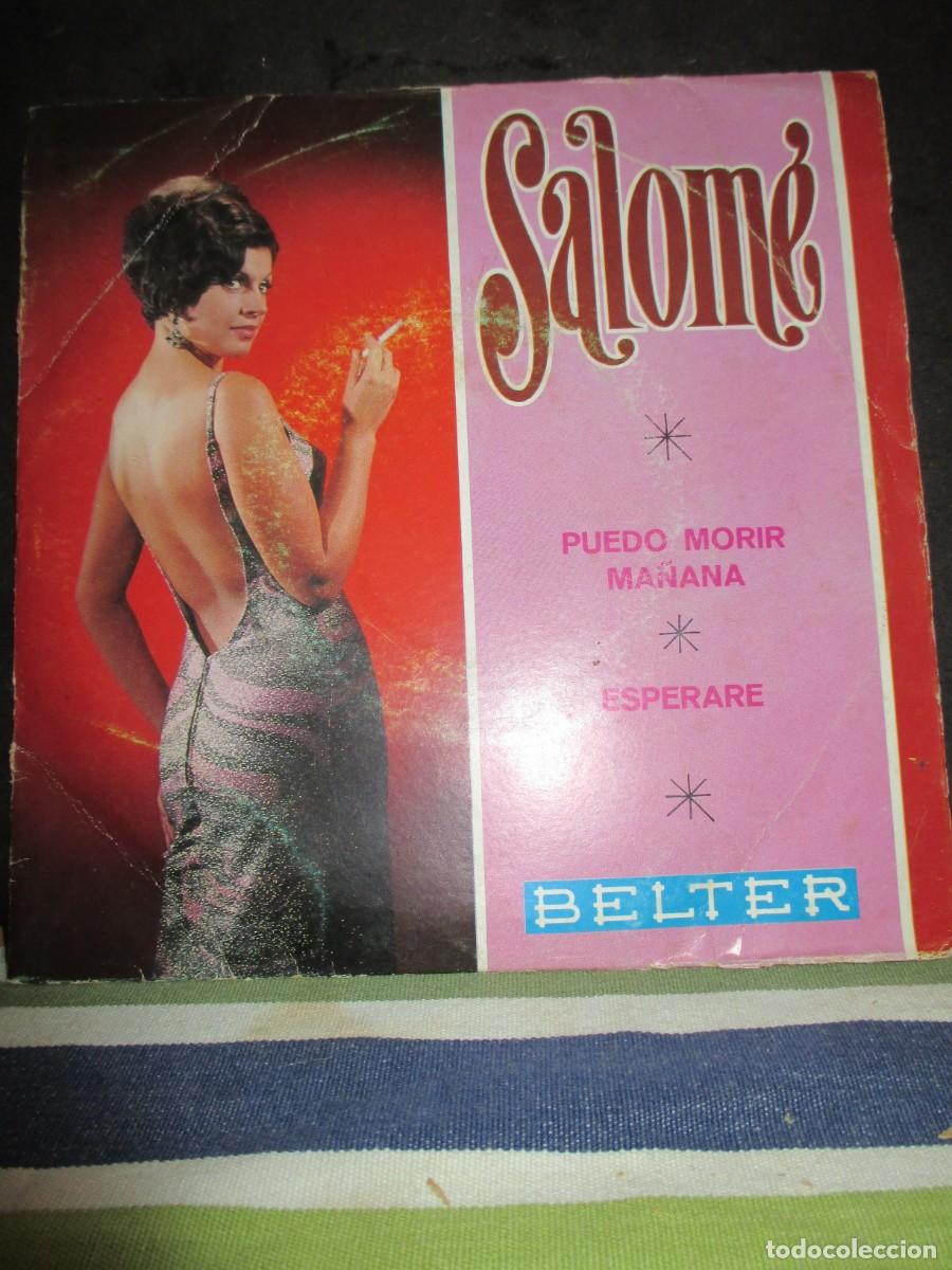 Vinyl-Schallplatten: 973- Vinilo Single 7&rdquo; Salom&eacute; &ndash; Puedo Morir Ma&ntilde;ana / Esperar&eacute; (Belter, 1968) &ndash; &iexcl;Excelente Estado!