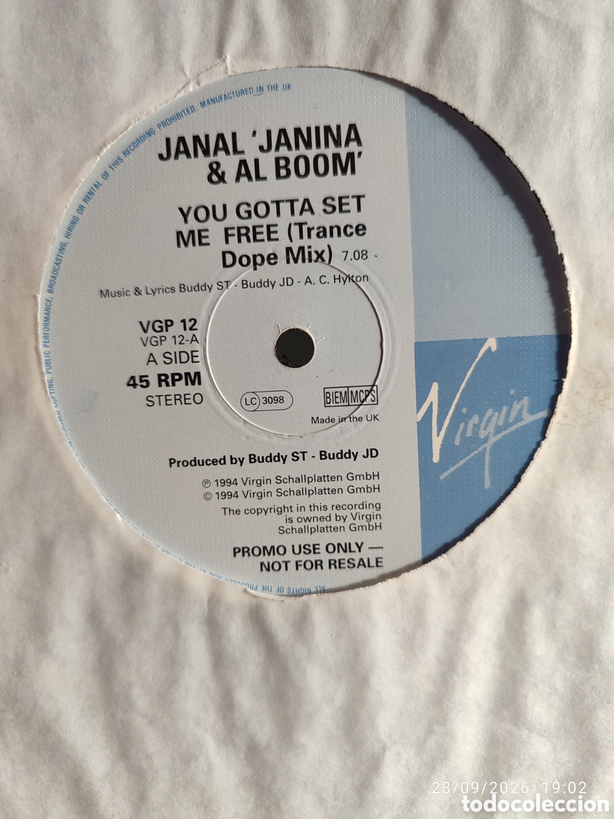 Discos de vinilo: Disco de vinilo ck1187