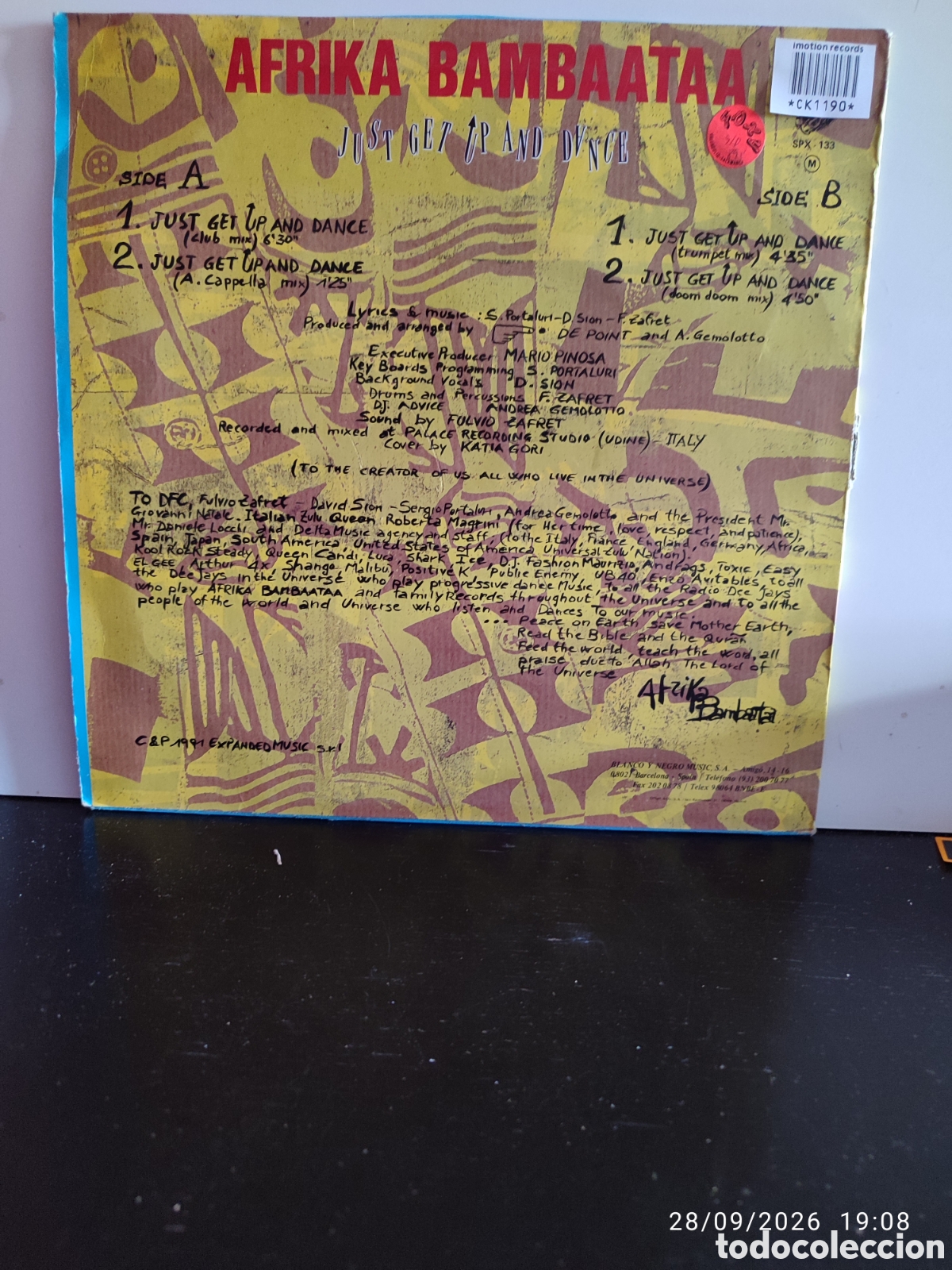 Discos de vinilo: Disco de vinilo ck1190 - Foto 2