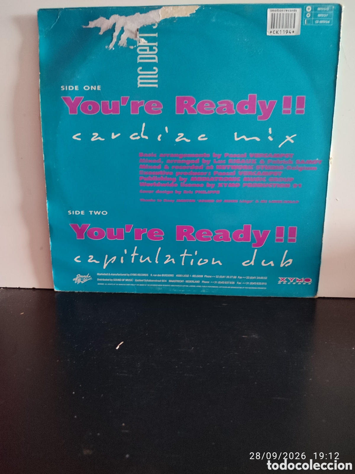 Discos de vinilo: Disco de vinilo ck1194 - Foto 2