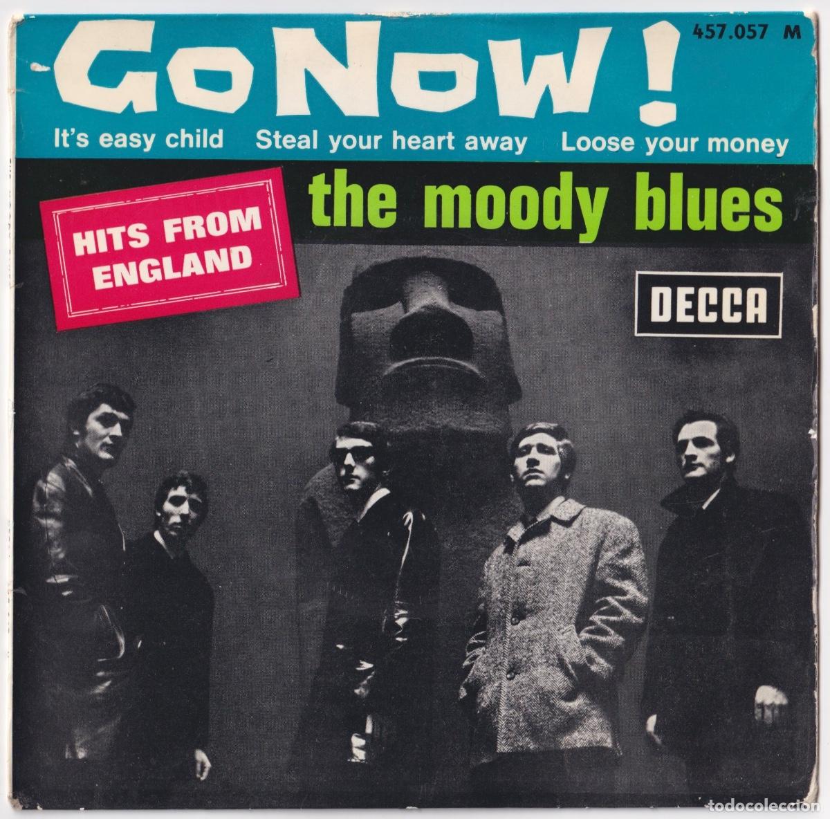 Discos de vinilo: LIQUIDACI&Oacute;N - THE MOODY BLUES - Go Now! - EP Made in FRANCE