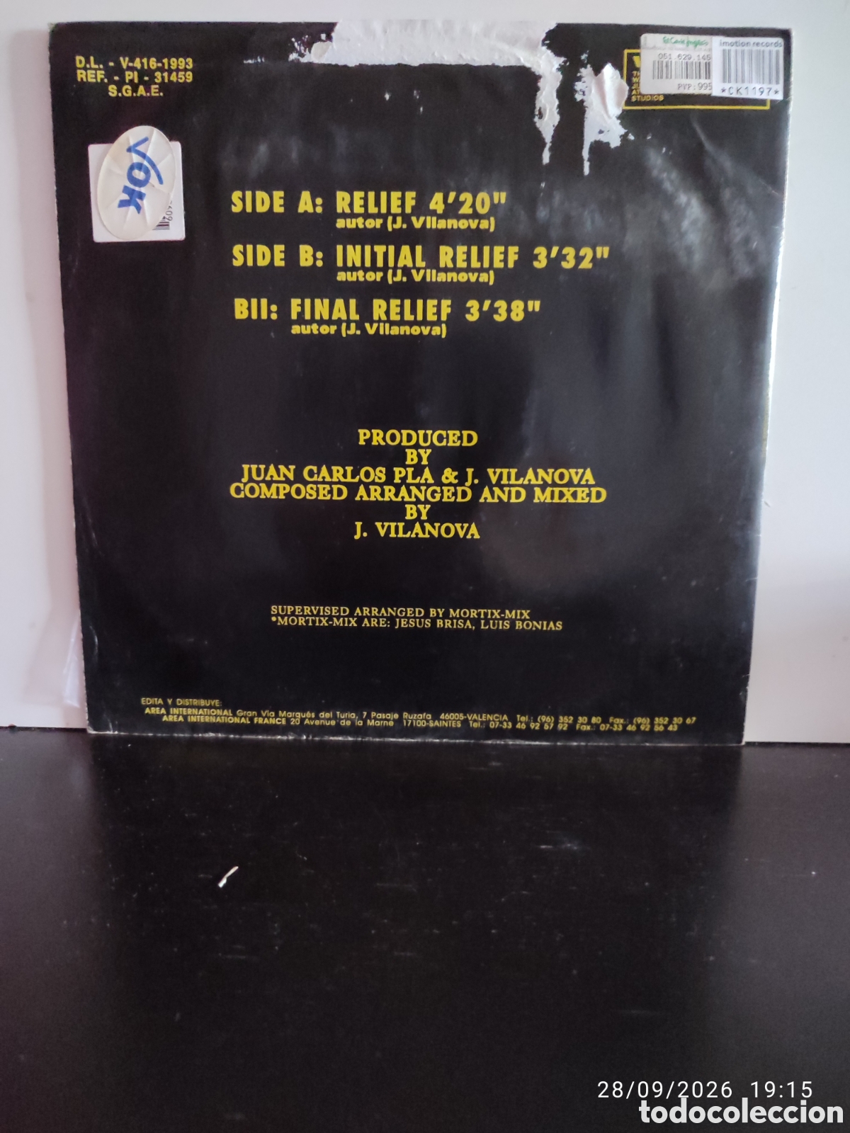 Discos de vinilo: Disco de vinilo ck1197 - Foto 2