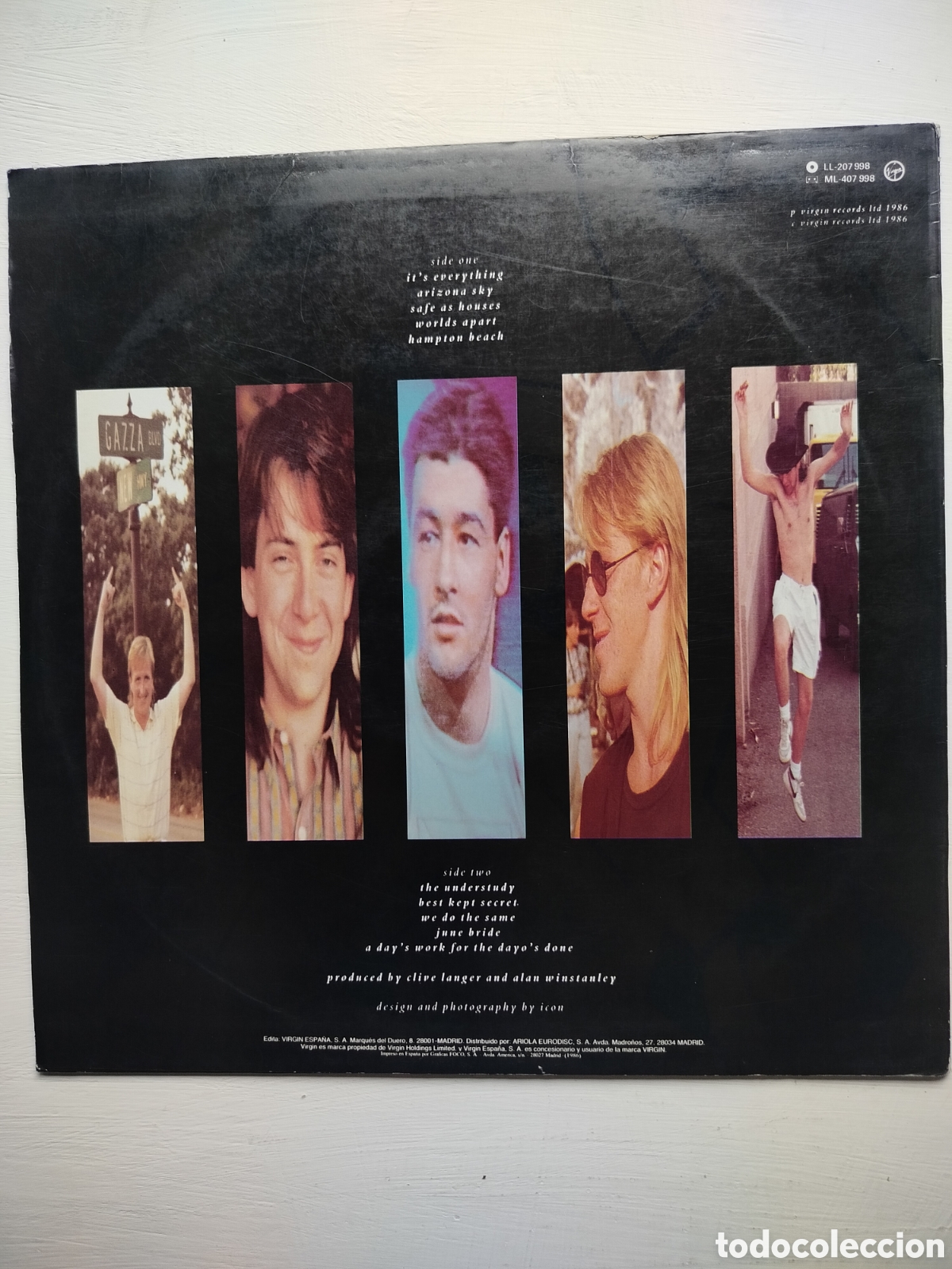 Discos de vinilo: China Crisis LP 1986 - Foto 2