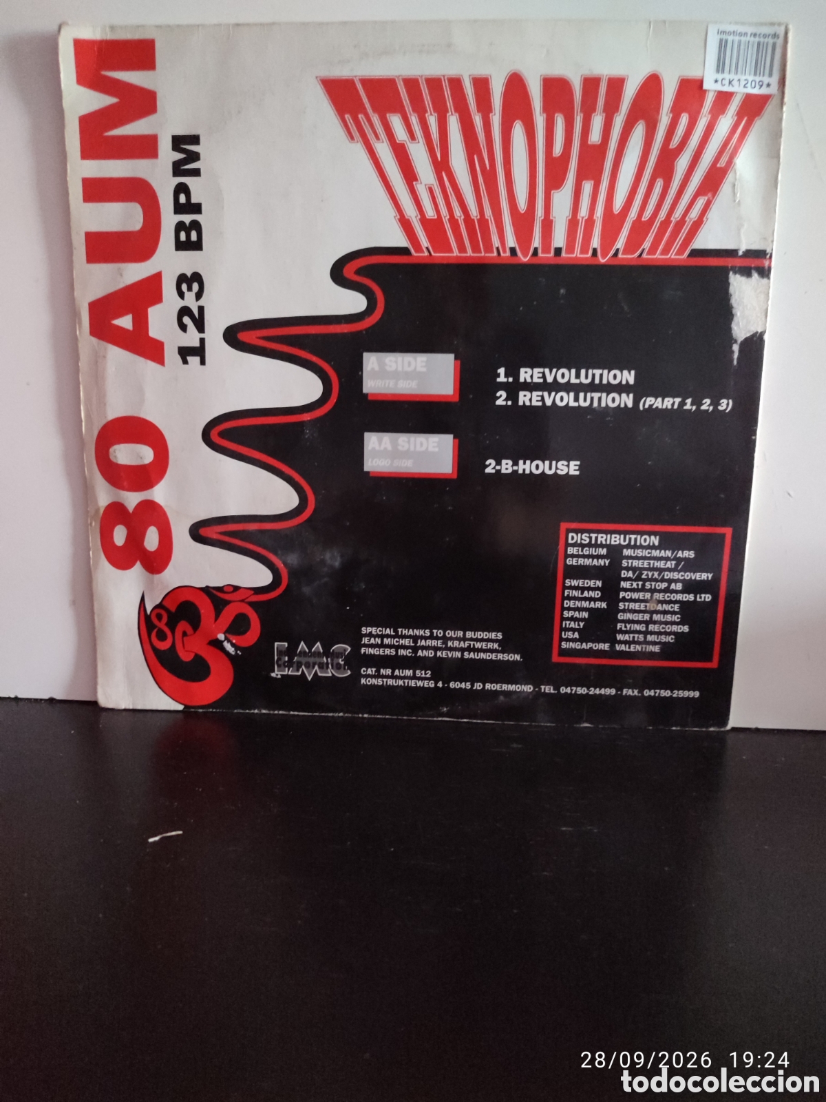 Discos de vinilo: Disco de vinilo ck1209 - Foto 2