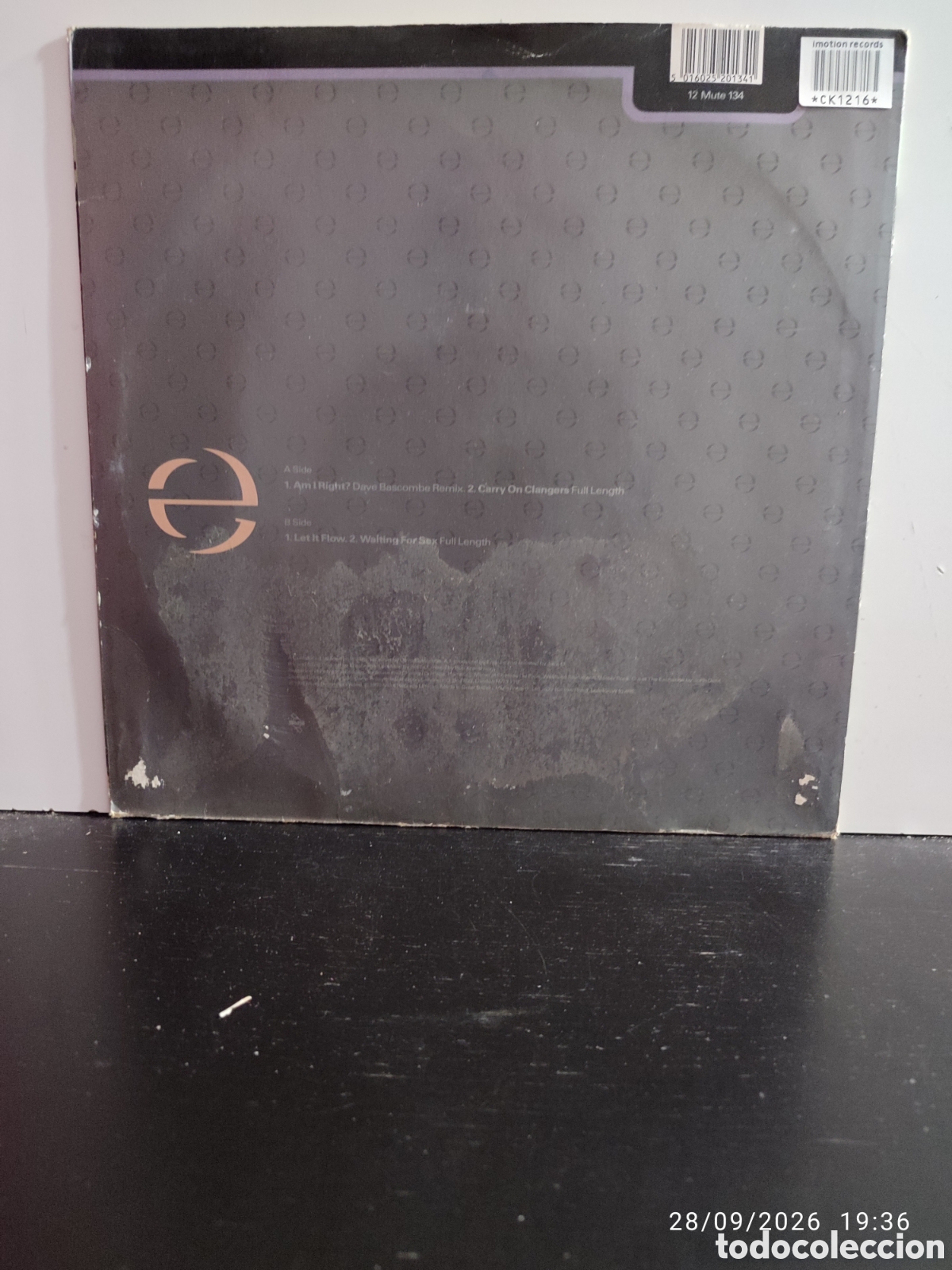 Discos de vinilo: Disco de vinilo ck1216 - Foto 2