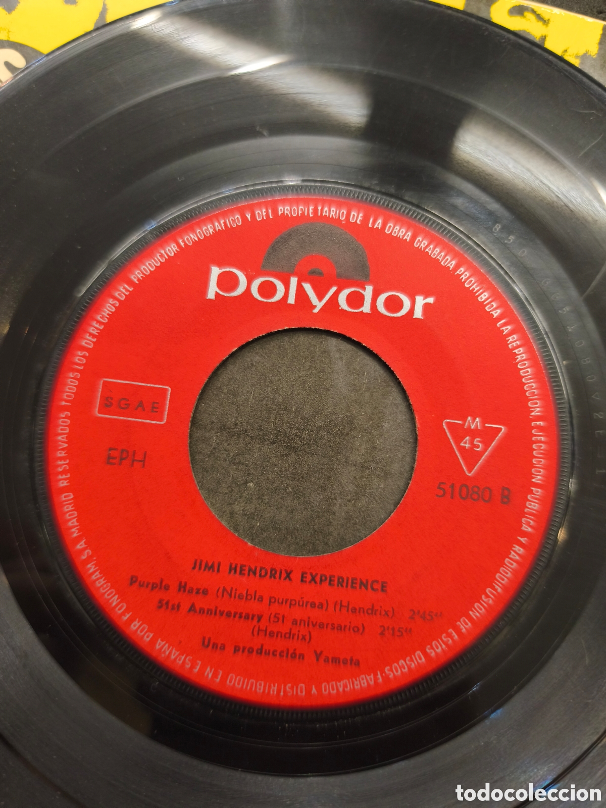 Discos de vinilo: Single Jimi Hendrix, Hey Joe, Polydor - Foto 4