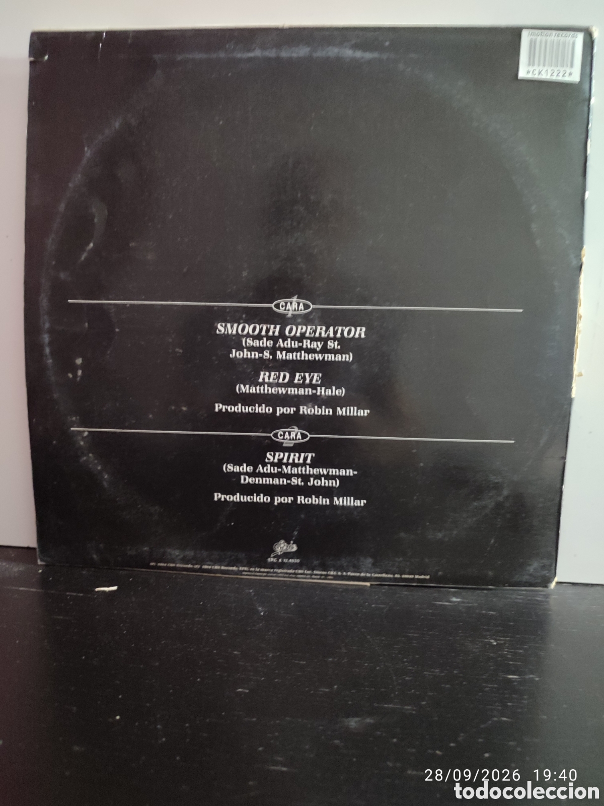 Discos de vinilo: Disco de vinilo ck1222 - Foto 2