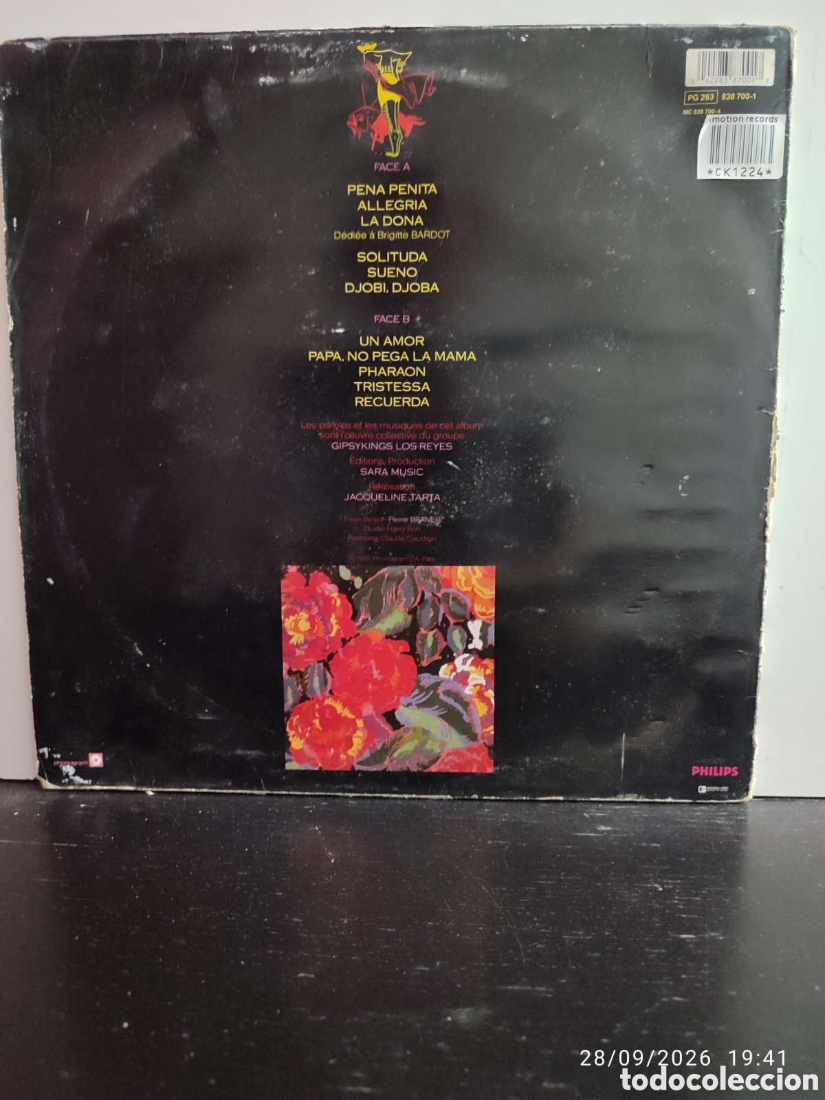 Discos de vinilo: Disco de vinilo ck1224 - Foto 2