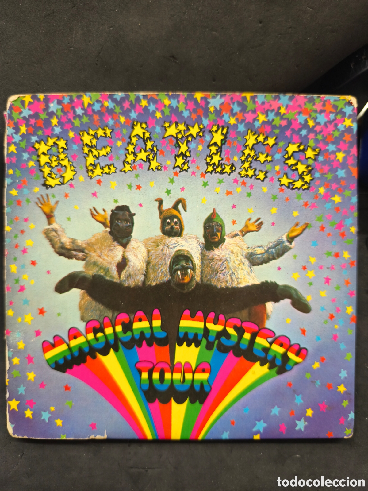 Discos de vinilo: Doble single Beatles Magical Mystery tour, con librito incorporado