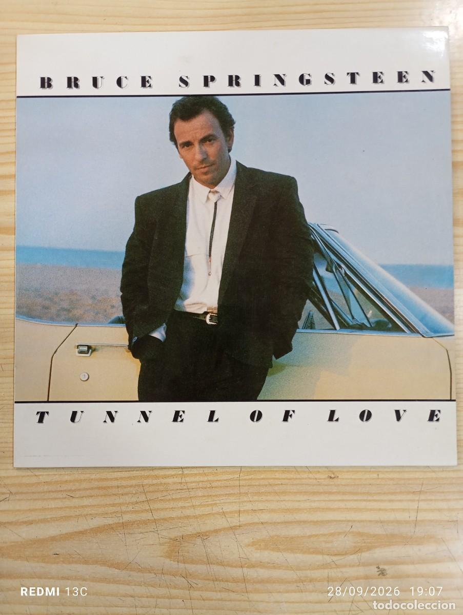Discos de vinilo: Lp- Bruce Springsteen &lrm;&ndash; Tunnel Of Love - Edicion Espa&ntilde;ola 1987