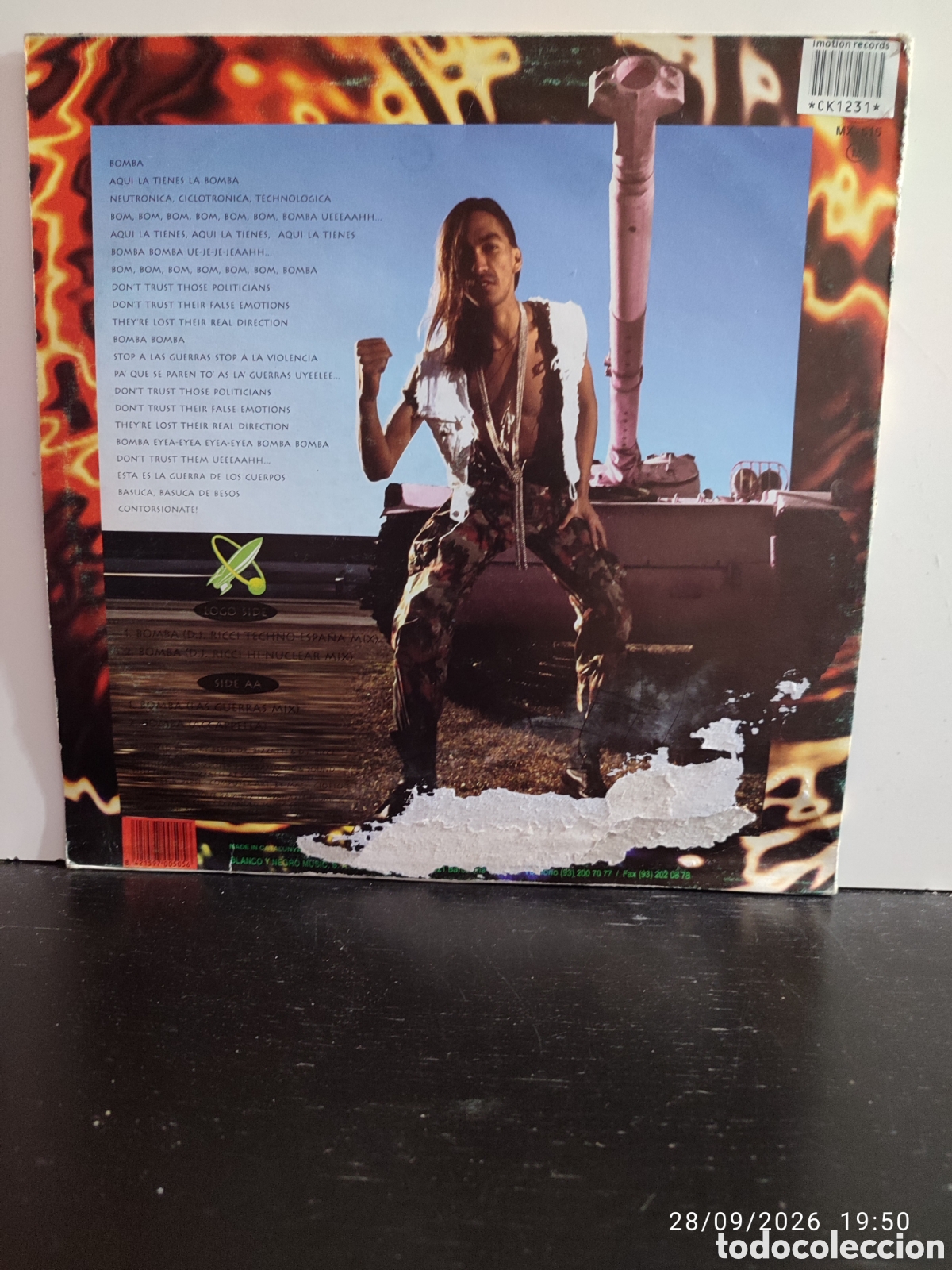Discos de vinilo: Disco de vinilo ck1231 - Foto 2