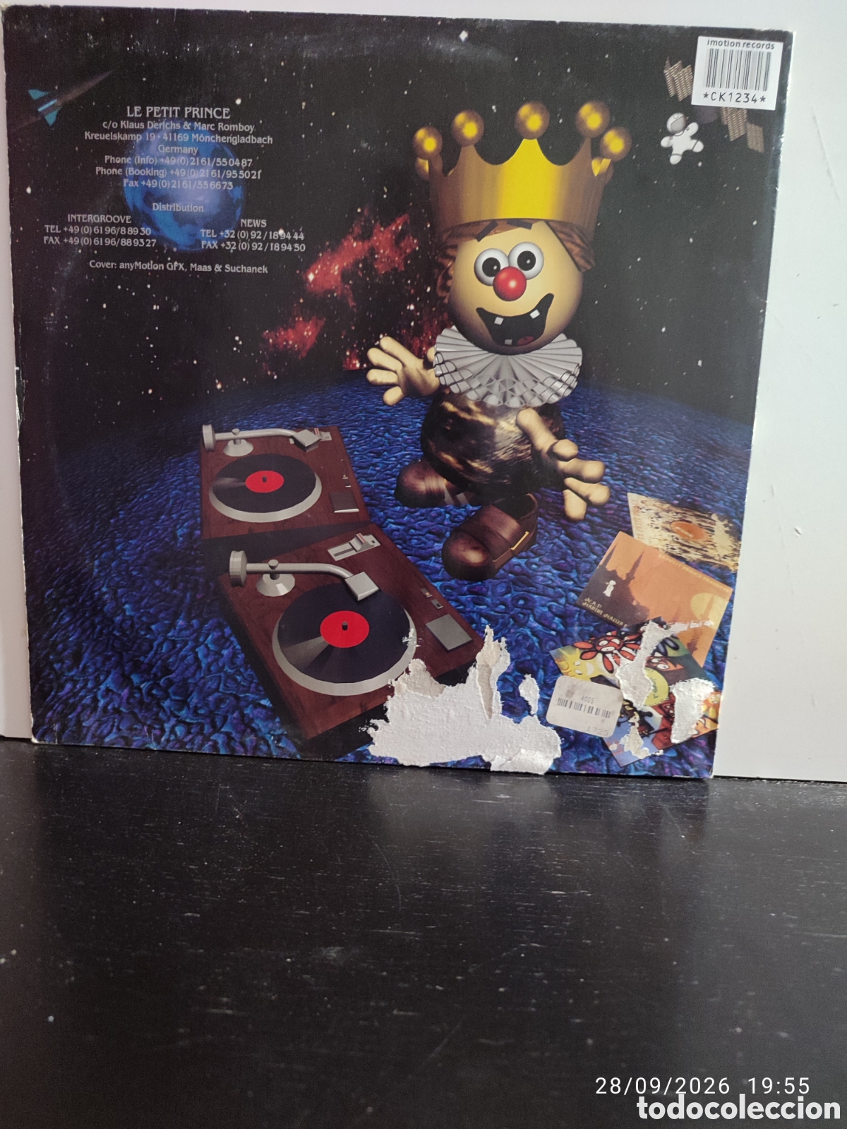 Discos de vinilo: Disco de vinilo ck1234 - Foto 3