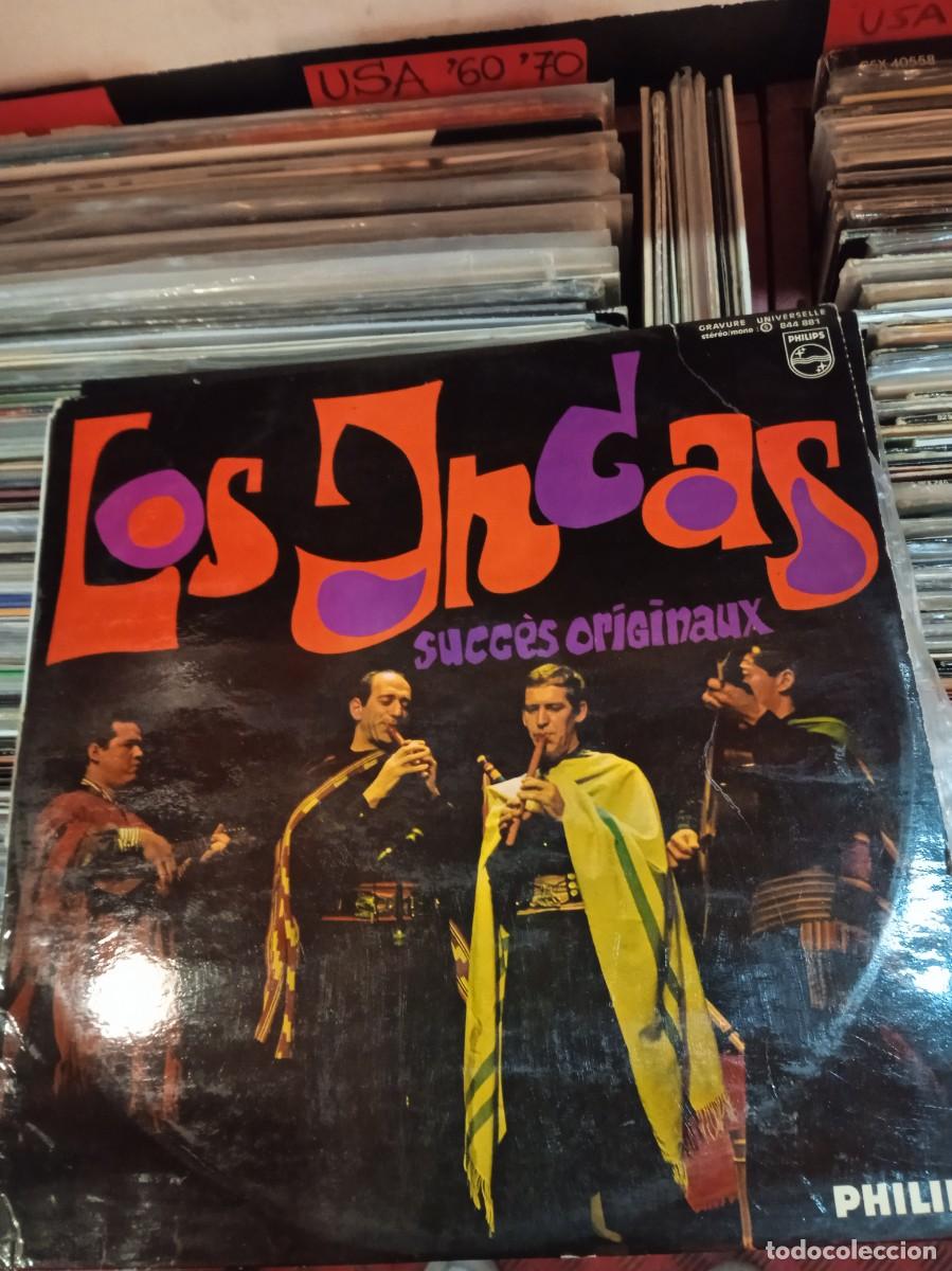 Discos de vinilo: LOS INCAS- SUCC&Eacute;S ORIGINAUX. LP FRANCIA - Foto 1