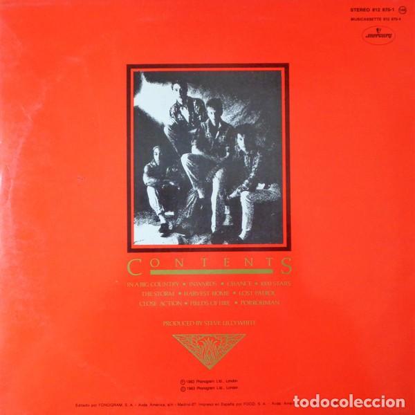 Discos de vinilo: BIG COUNTRY- THE CROSSING. LP - Foto 2