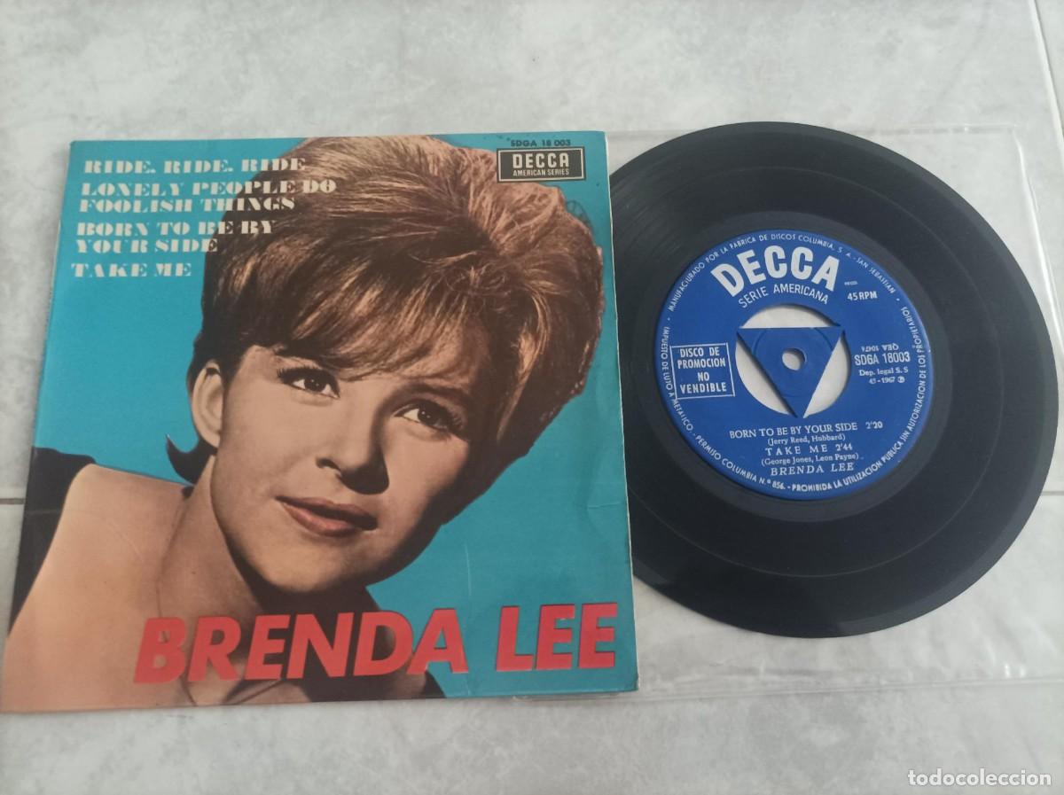 Discos de vinilo: Brenda Lee ep dificil-promocion-