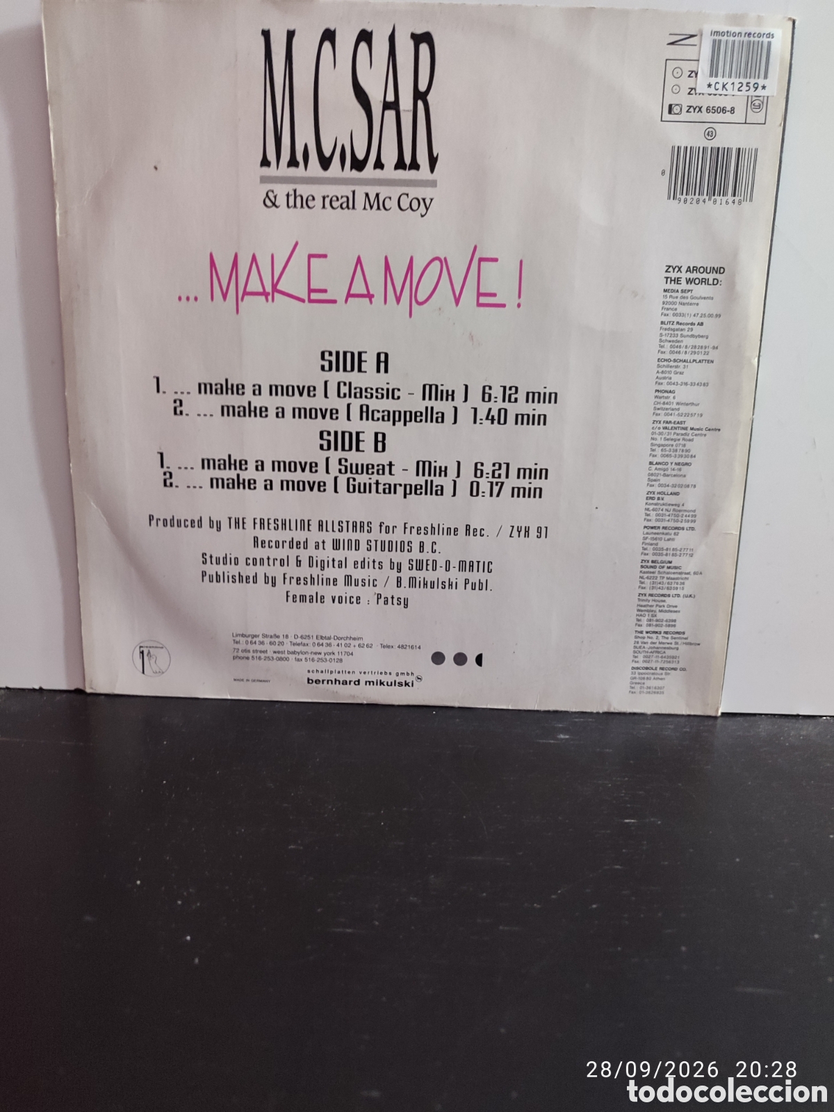 Discos de vinilo: Disco de vinilo ck1259 - Foto 2