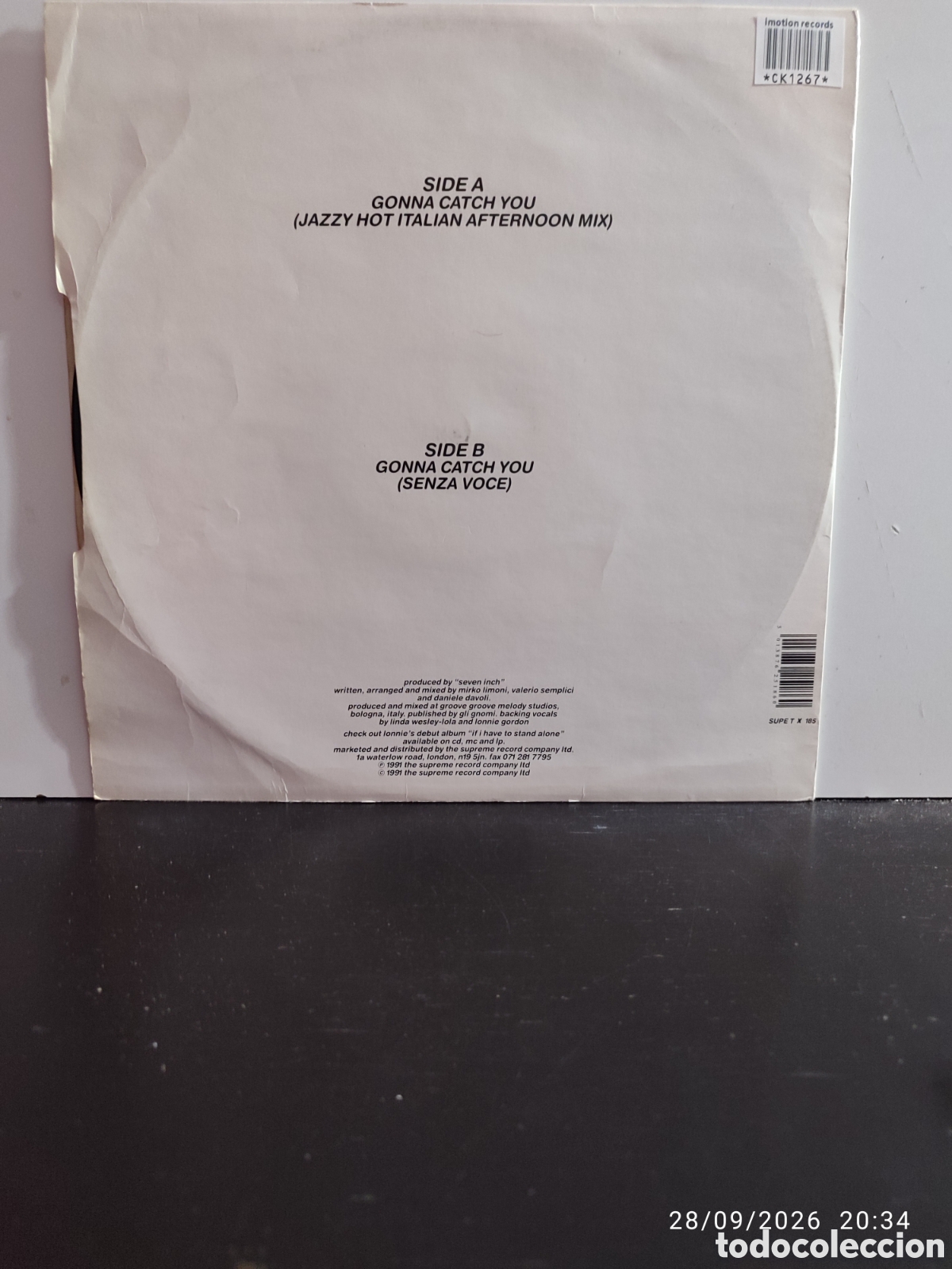 Discos de vinilo: Disco de vinilo ck1267 - Foto 2