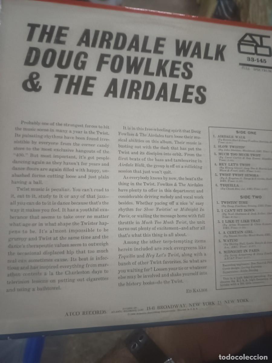 Discos de vinilo: DISCO LP THE AIRDALE WALK - Foto 2