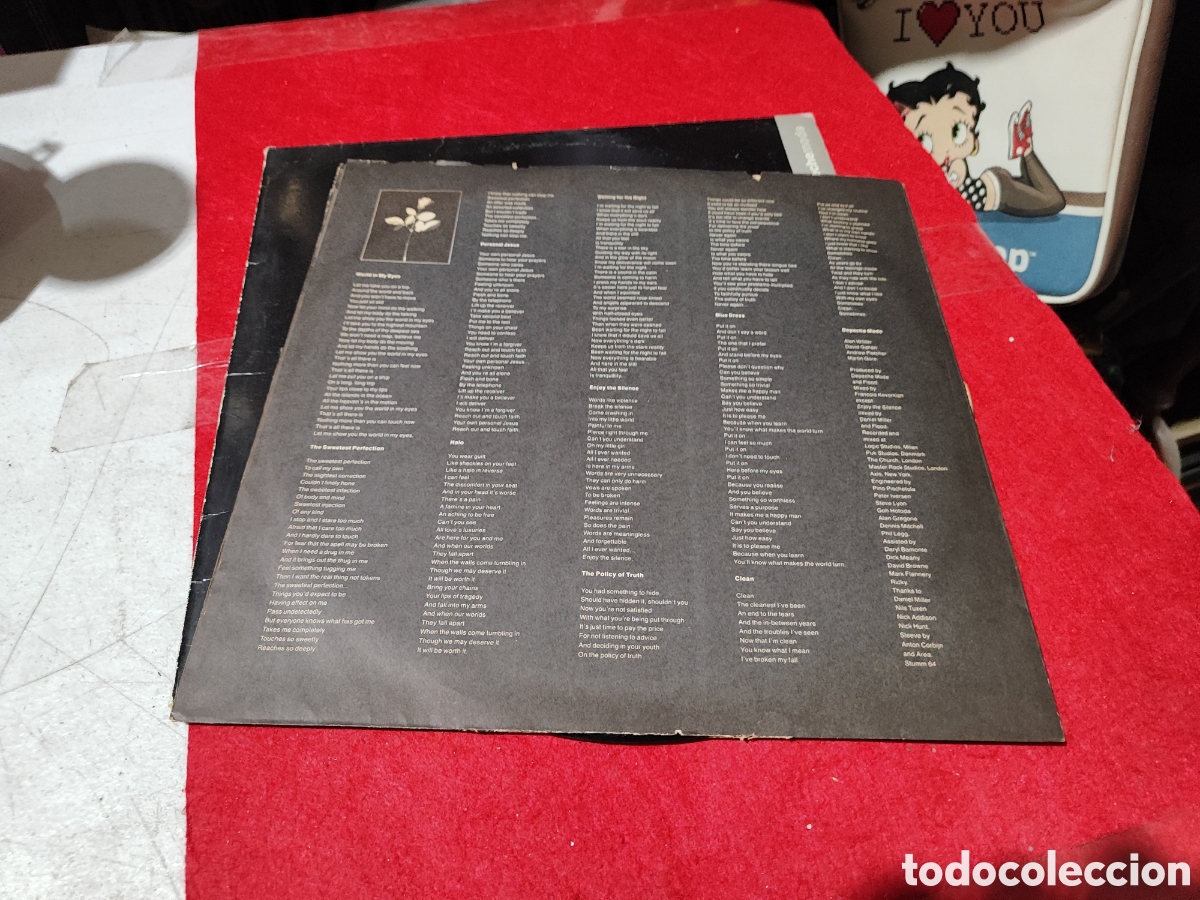 Discos de vinilo: LP DEPECHE MODE VIOLATOR - Foto 4