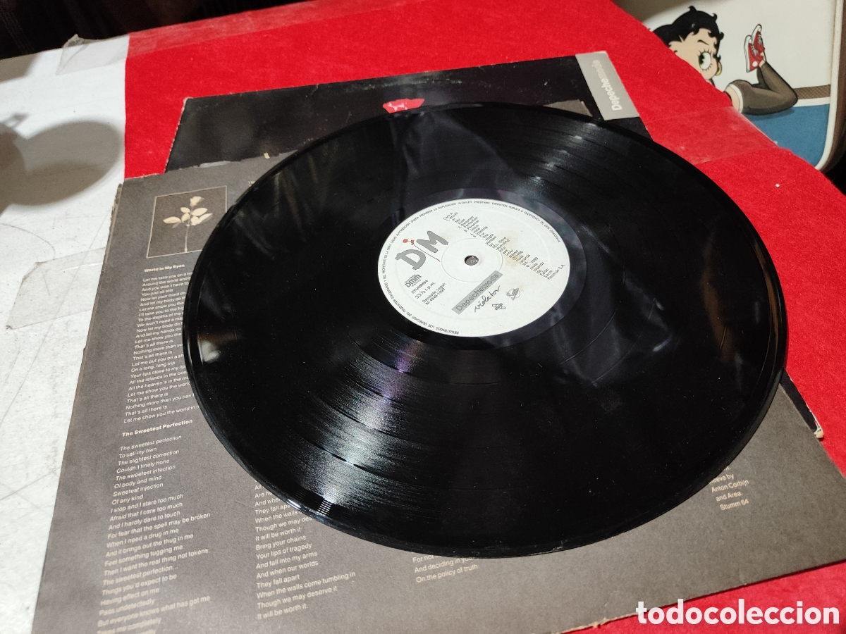 Discos de vinilo: LP DEPECHE MODE VIOLATOR - Foto 5