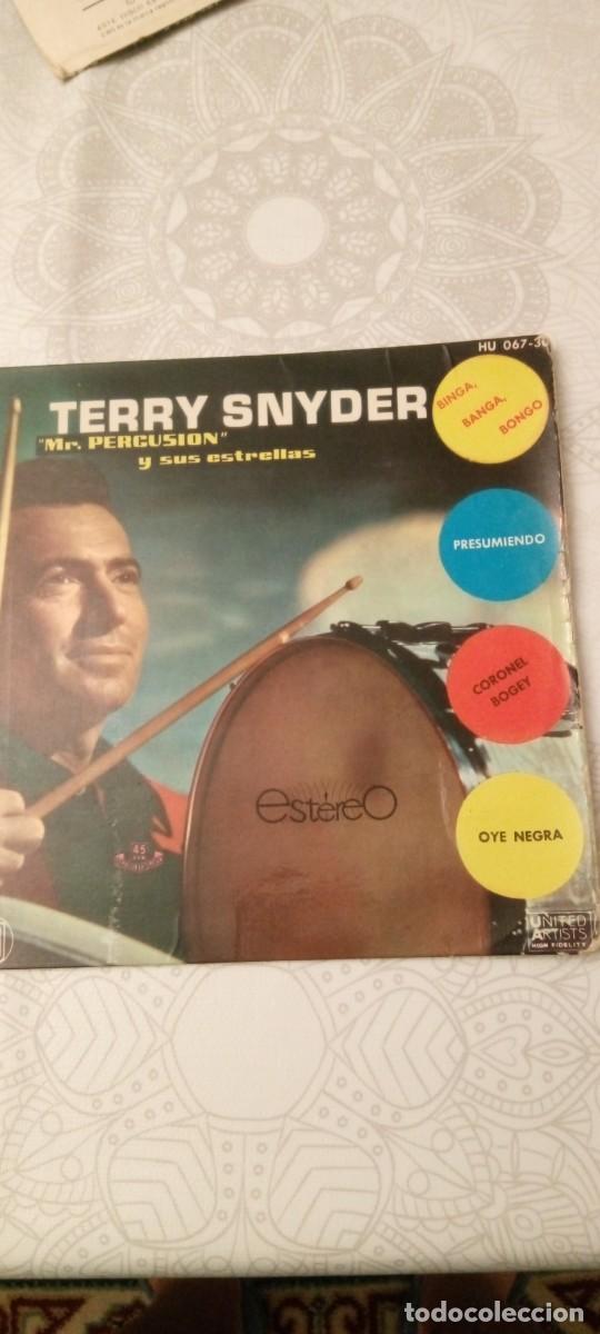 Discos de vinilo: Disco SingleTerry Snyder Mr. Percusion - Foto 1
