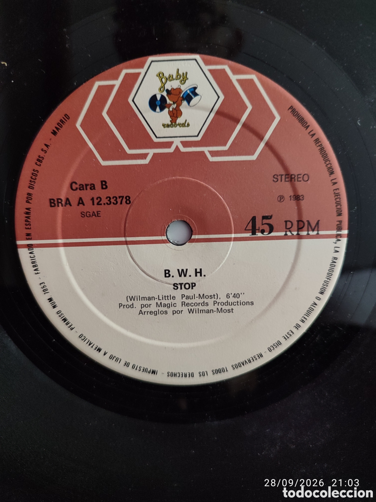 Discos de vinilo: Disco de vinilo ck1269 - Foto 2