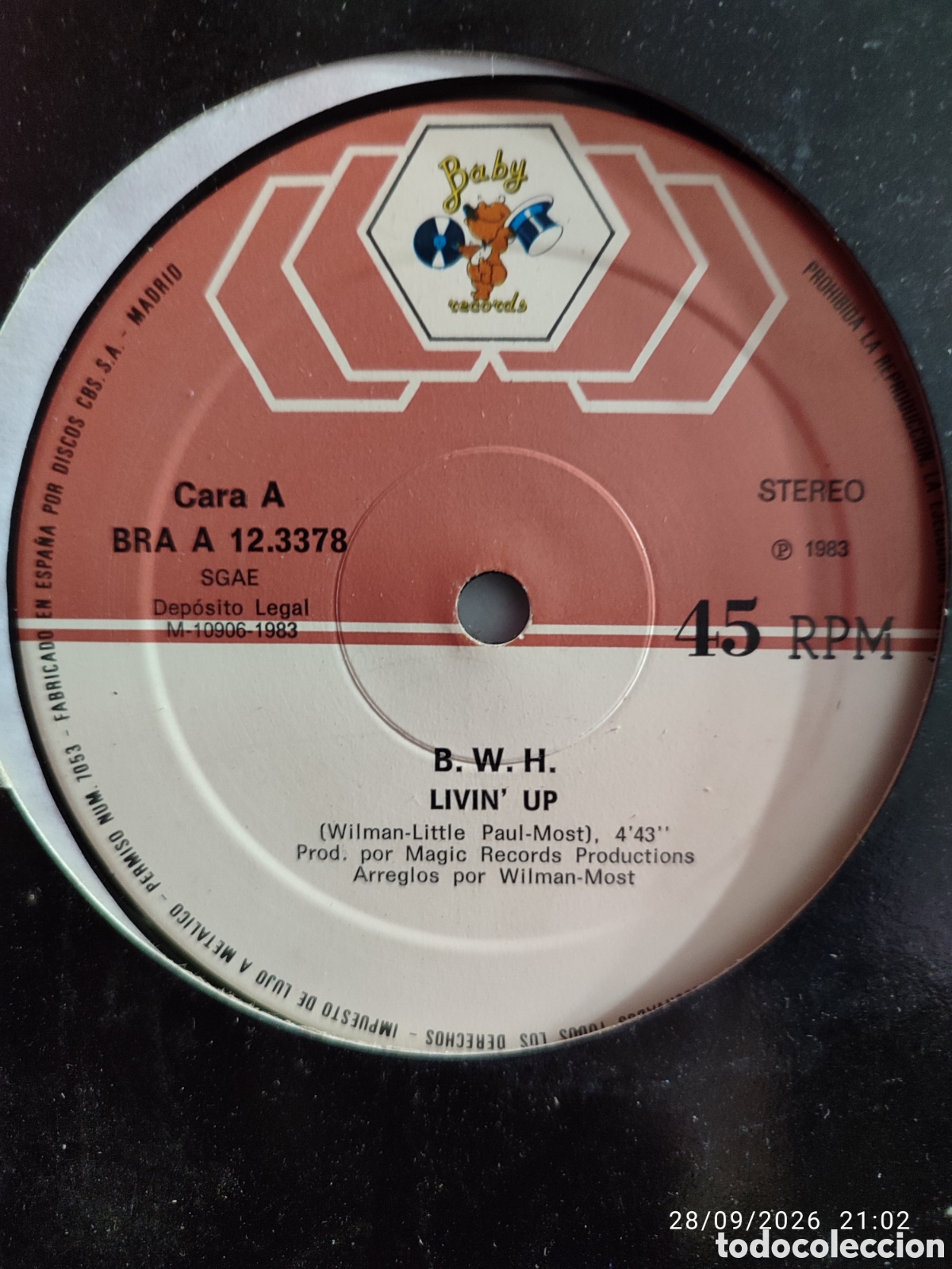 Discos de vinilo: Disco de vinilo ck1269 - Foto 1