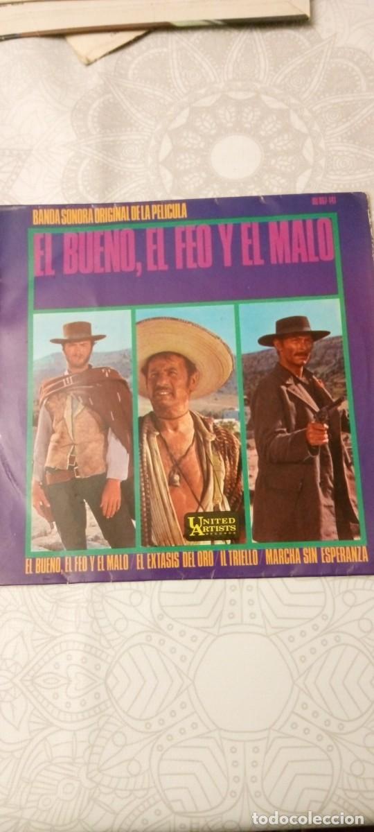 Discos de vinilo: Disco Single El Bueno, El Feo y El Malo