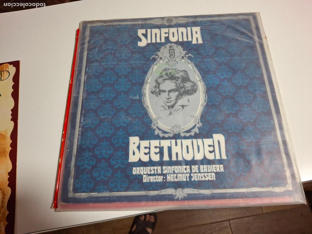 Discos de vinilo: orquesta sinfonica de baviera helmut jenssen 9 sinfonia de beethoven