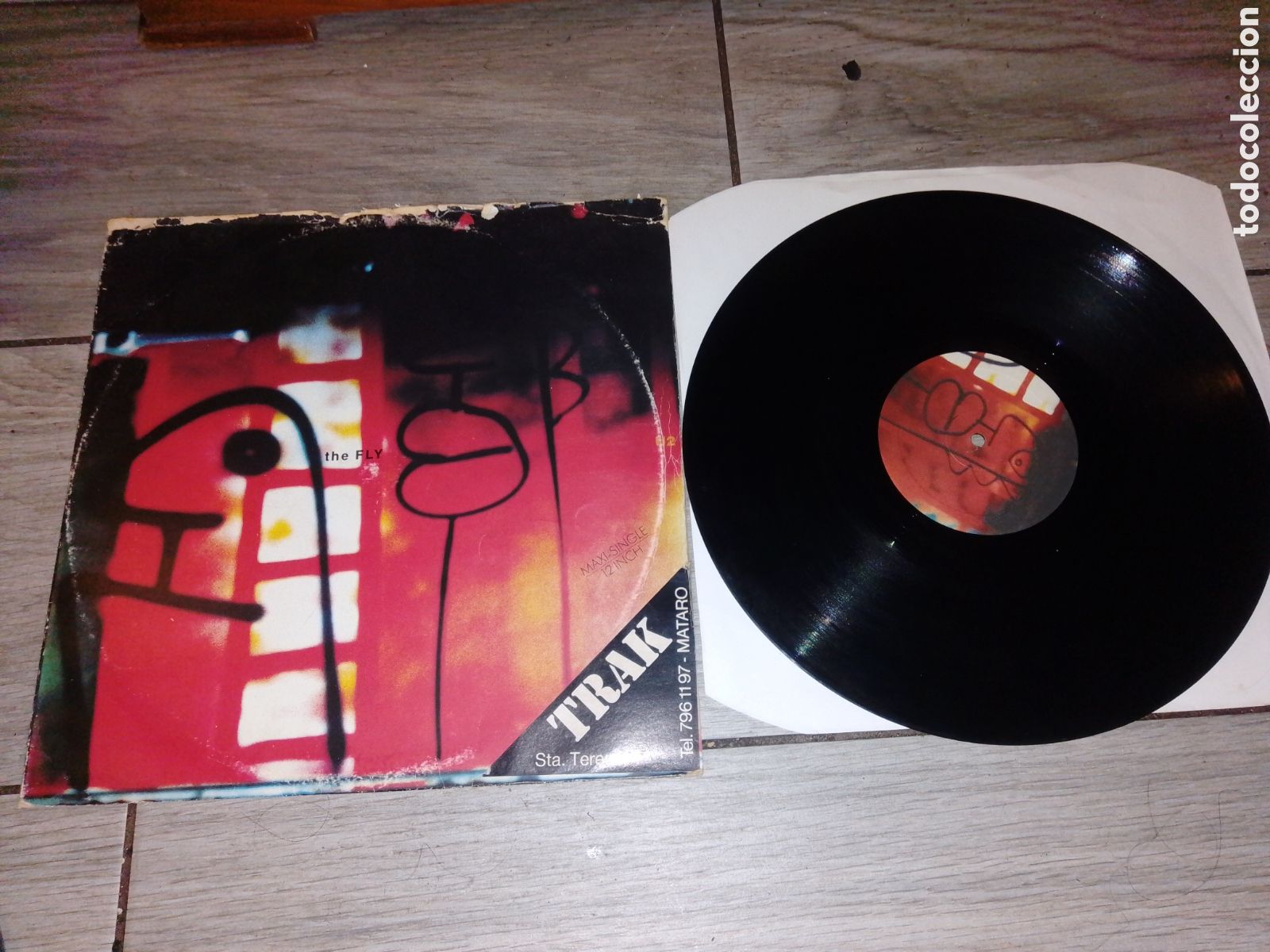 Discos de vinilo: U2 - THE FLY - MAXI - SPAIN - ISLAND RECORDS - L -