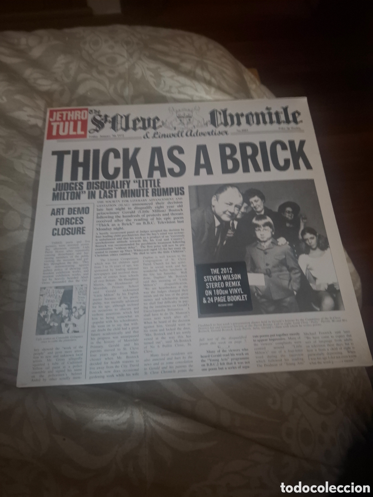 Discos de vinilo: Jethro Tull Thic Is A Brick 180 grs 2012 Steven Wilson Remezcla