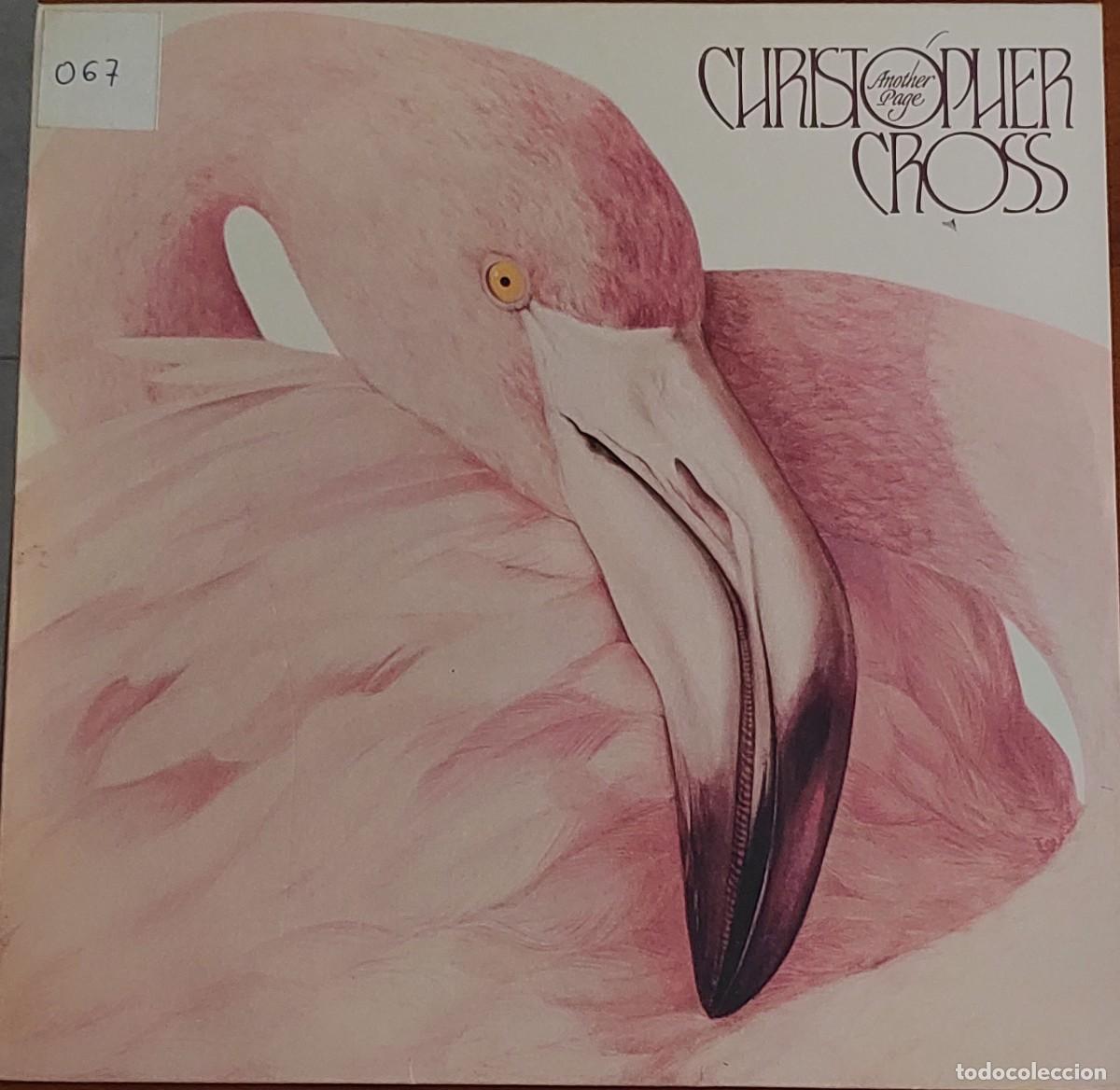 Discos de vinilo: Christopher Cross - Another Page - Think Of Laura - All Right - LP Vinilo (1983, Warner 92.3757-1) E
