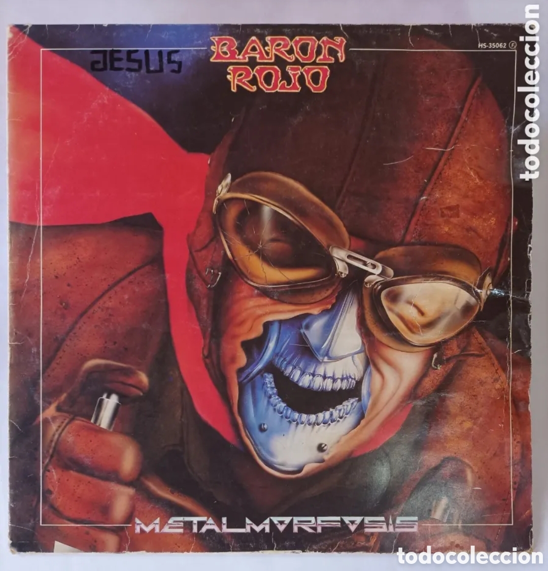 Discos de vinilo: BARON ROJO. METALMORFOSIS. CHAPA RECORDS. DISCO VINILO 1983.