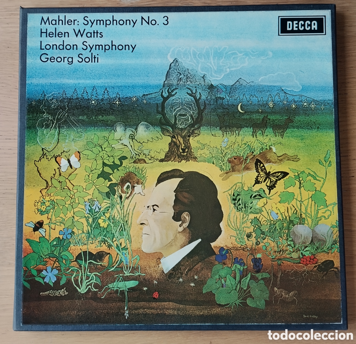 Discos de vinilo: GUSTAV MAHLER: &rdquo;SYMPHONY No. 3&rdquo; BOX SET 2 LPs VINILO