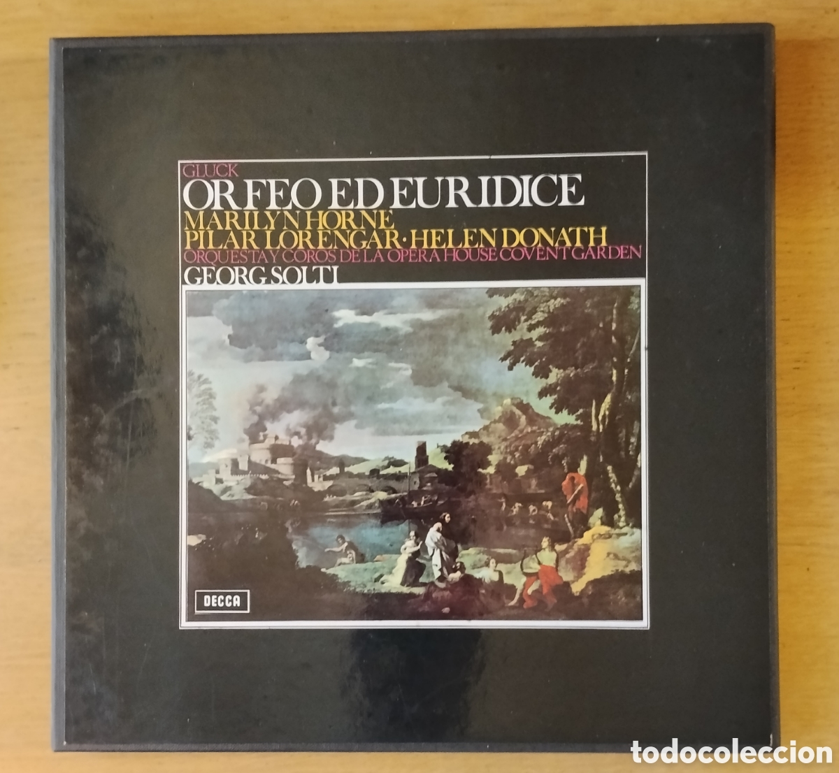 Discos de vinilo: GLUCK: &rdquo;ORFEO ED EURIDICE&rdquo; BOX SET 2 LPs VINILO