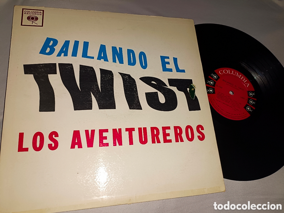 Discos de vinilo: LOS AVENTUREROS(THE VENTURES) BAILANDO EL TWIST LP VINILO