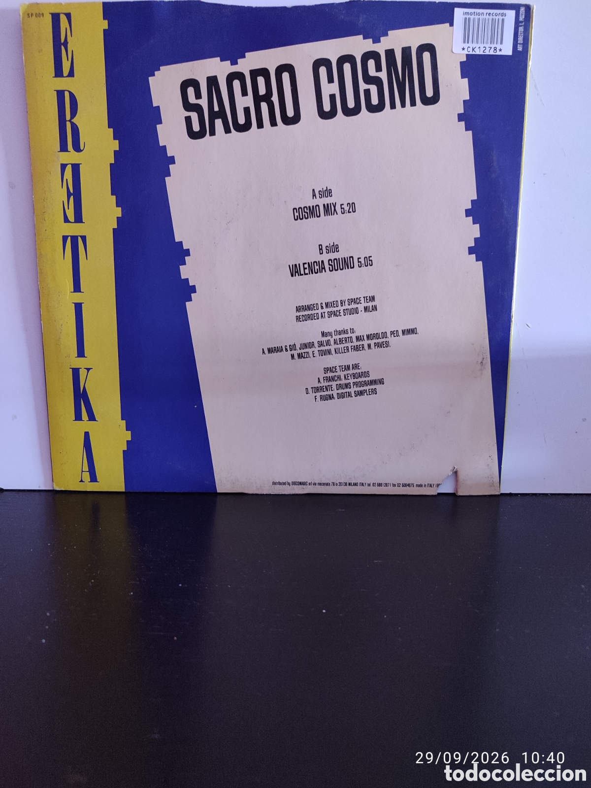 Discos de vinilo: Disco de vinilo ck1278 - Foto 2