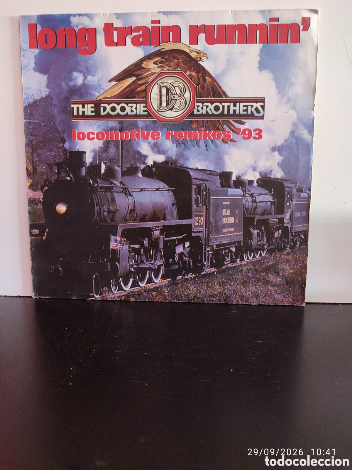 Discos de vinilo: The Doobie Brothers &ndash; Long Train Runnin - Locomotive Remixes 93 - Foto 1