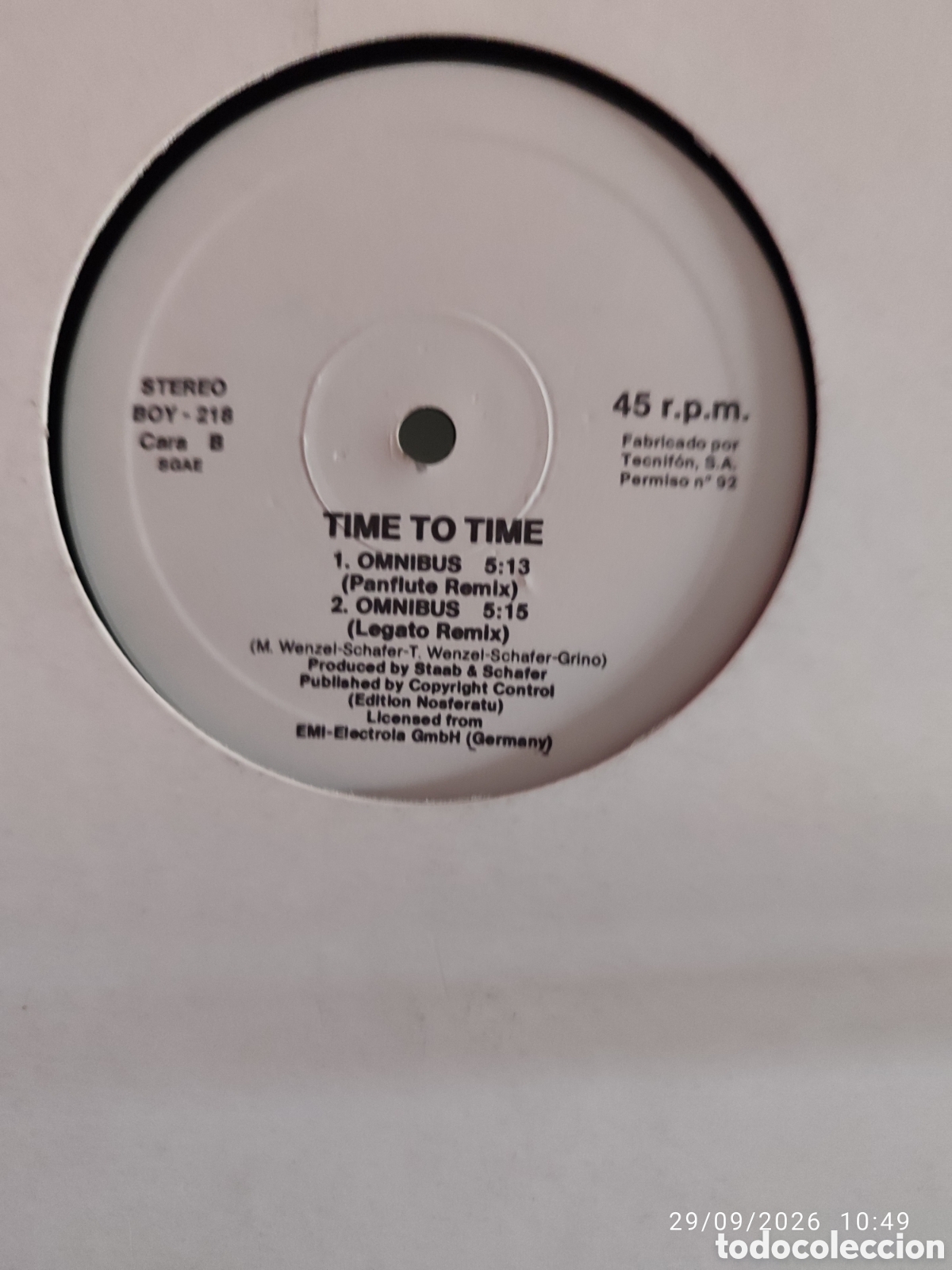 Discos de vinilo: Disco de vinilo ck1288