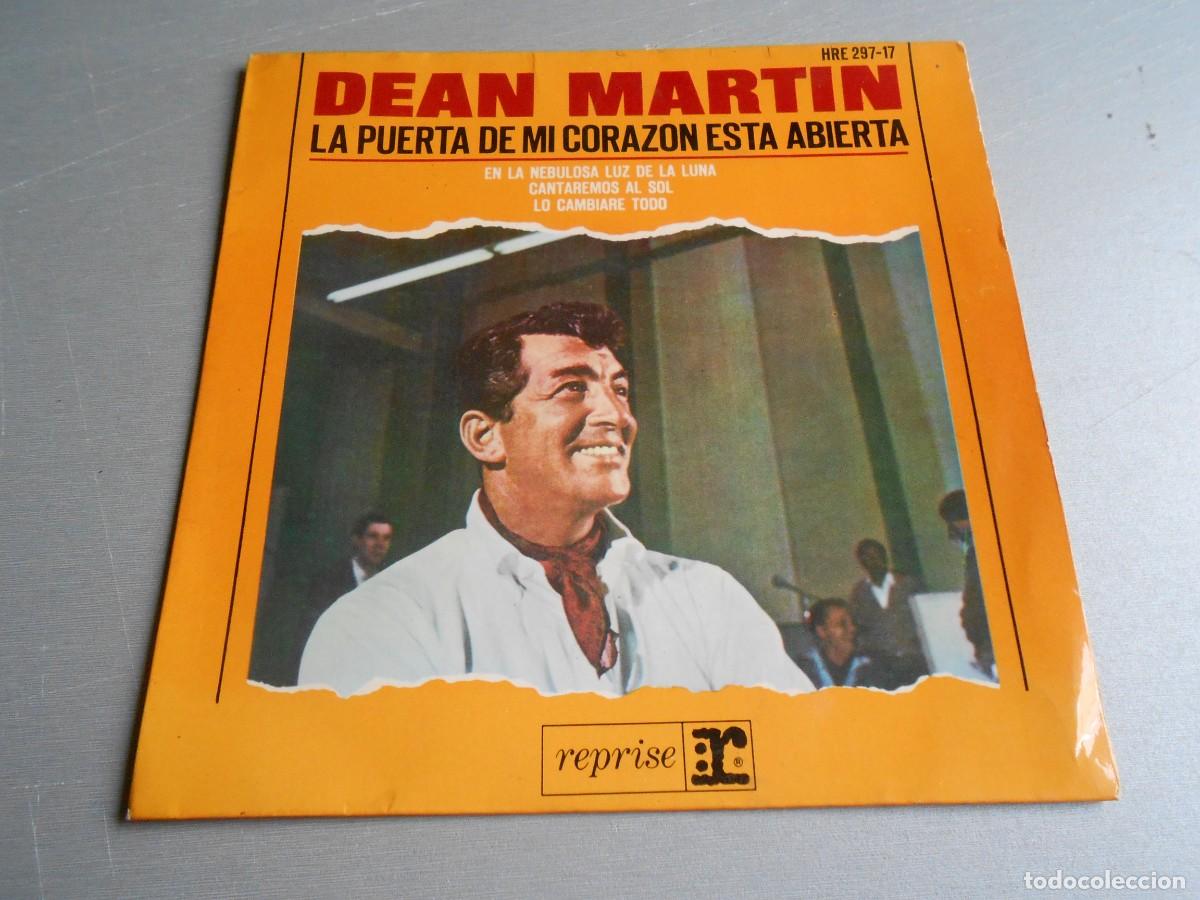 Discos de vinilo: DEAN MARTIN, EP, LA PUERTA DE MI CORAZ&Oacute;N ESTA ABIERTA + 3, A&Ntilde;O 1964, REPRISE HRE 297-17