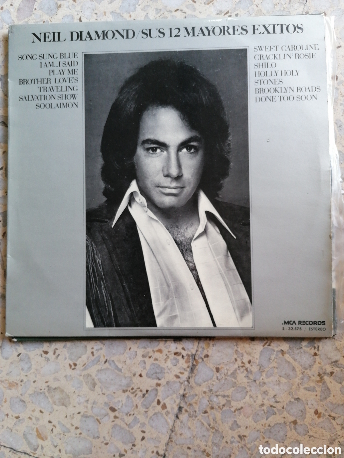 Disques de vinyle: LP NEIL DIAMOND SUS 12 MAYORES EXITOS 1974 ESPA&Ntilde;A