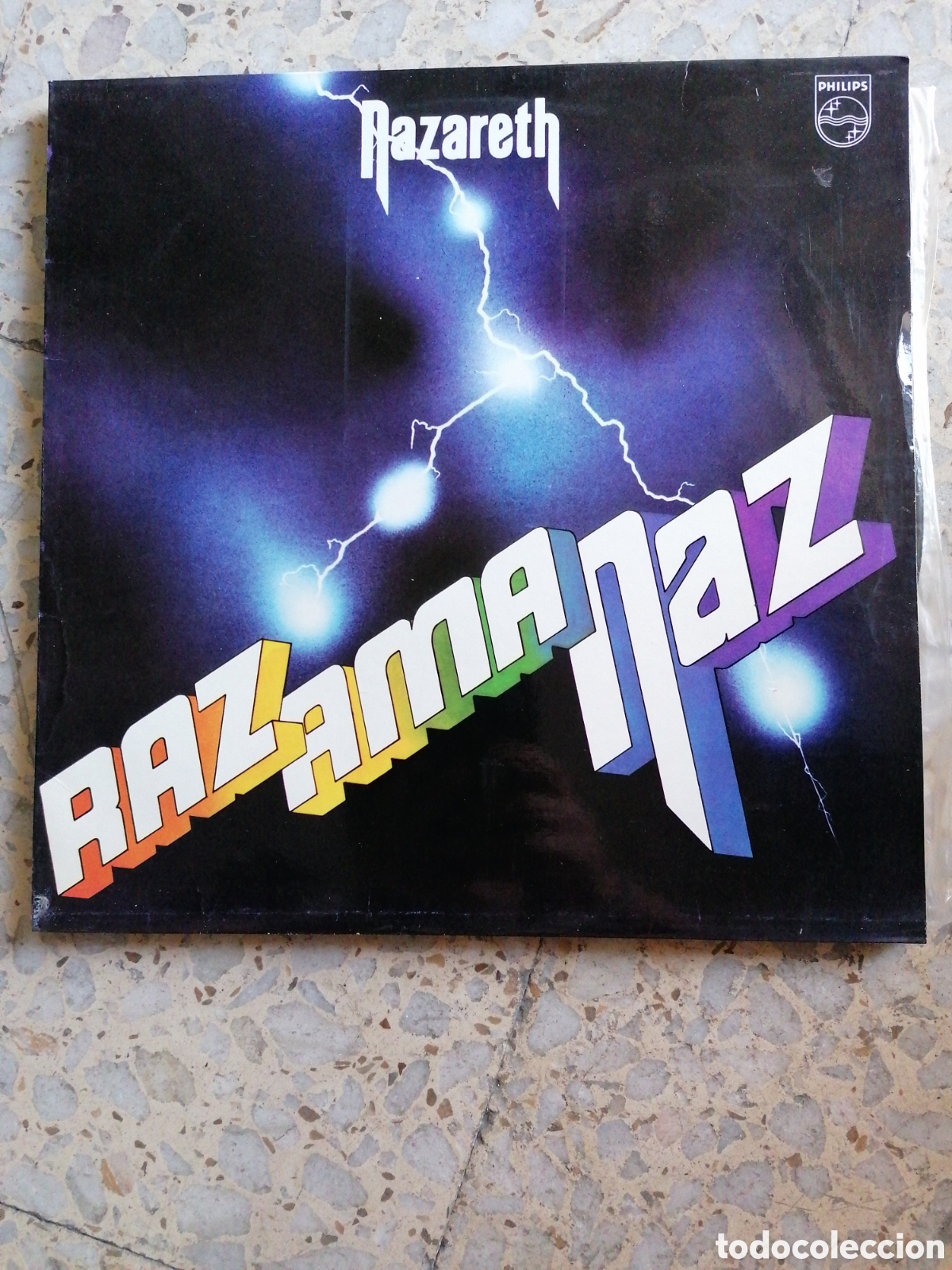 Discos de vinilo: LP NAZARETH RAZAMANAZ 1990 ESPA&Ntilde;A EX