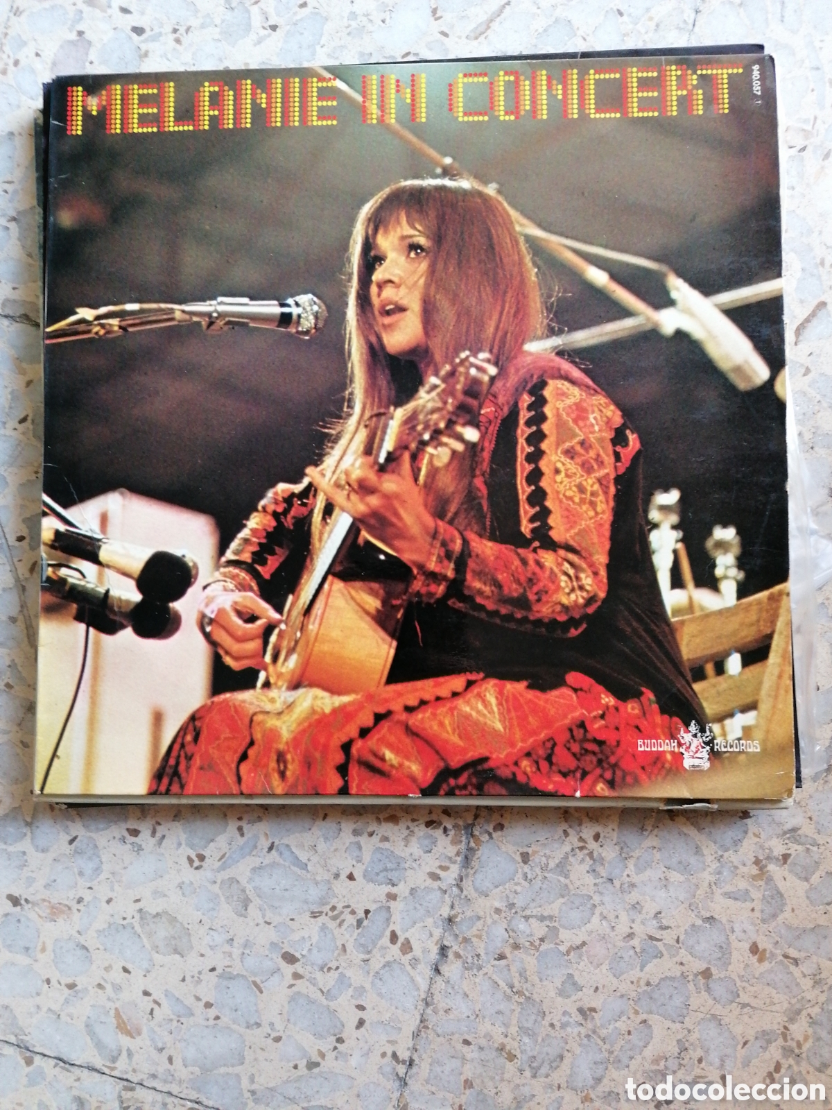 Vinyl-Schallplatten: LP MELANIE IN CONCERT 1970 FRANCIA