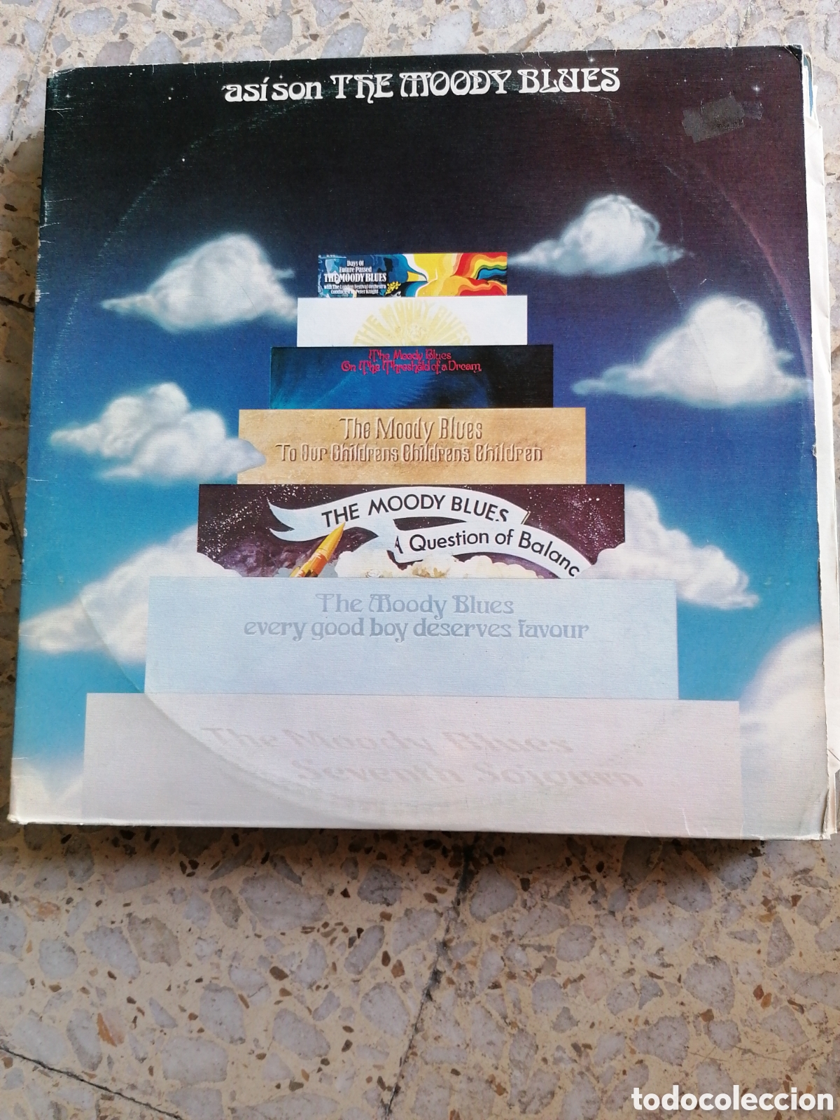Discos de vinilo: 2 LP THE MOODY BLUES ASI SON 1975 ESPA&Ntilde;A EX
