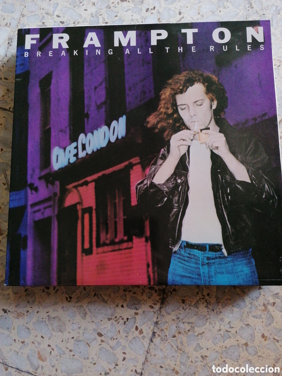 Discos de vinilo: LP FRAMPTON BREAKING ALL THE RULES 1981 ESPA&Ntilde;A PROMO EX INSERT - Foto 1
