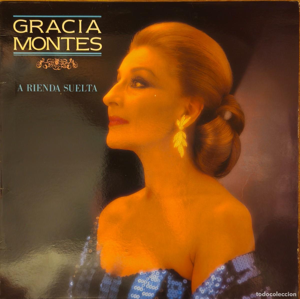 Discos de vinilo: DISCO LP DE GRACIA MONTES. A RIENDA SUELTA