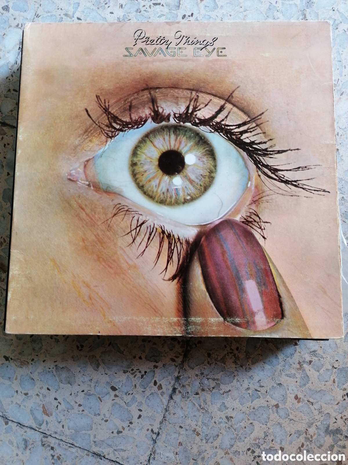 Discos de vinilo: LP PRETTY THINGS SAVAGE EYE 1975 UK PORTADA DOBLE