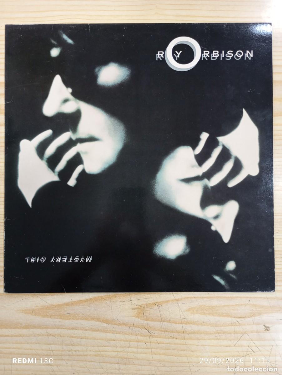 Discos de vinilo: Lp - Roy Orbison &lrm;&ndash; Mystery Girl) - Edicion Espa&ntilde;ola 1989 - Gran copia